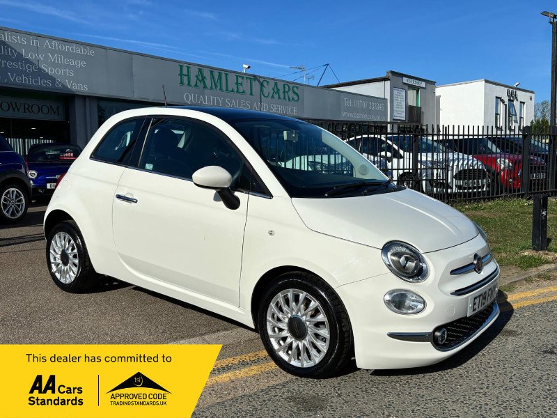 2019 Fiat 500 Hatchback 1.2 Lounge Hatchback 3dr Petrol Manual Euro 6 s/s 69 bhp