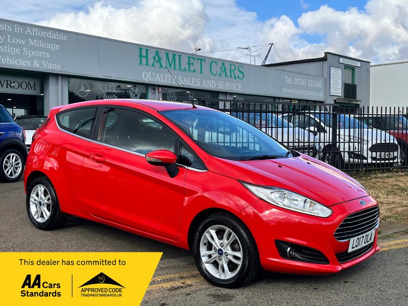 2017 Ford Fiesta Hatchback 1.25 Zetec Hatchback 3dr Petrol Manual Euro 6 82 ps