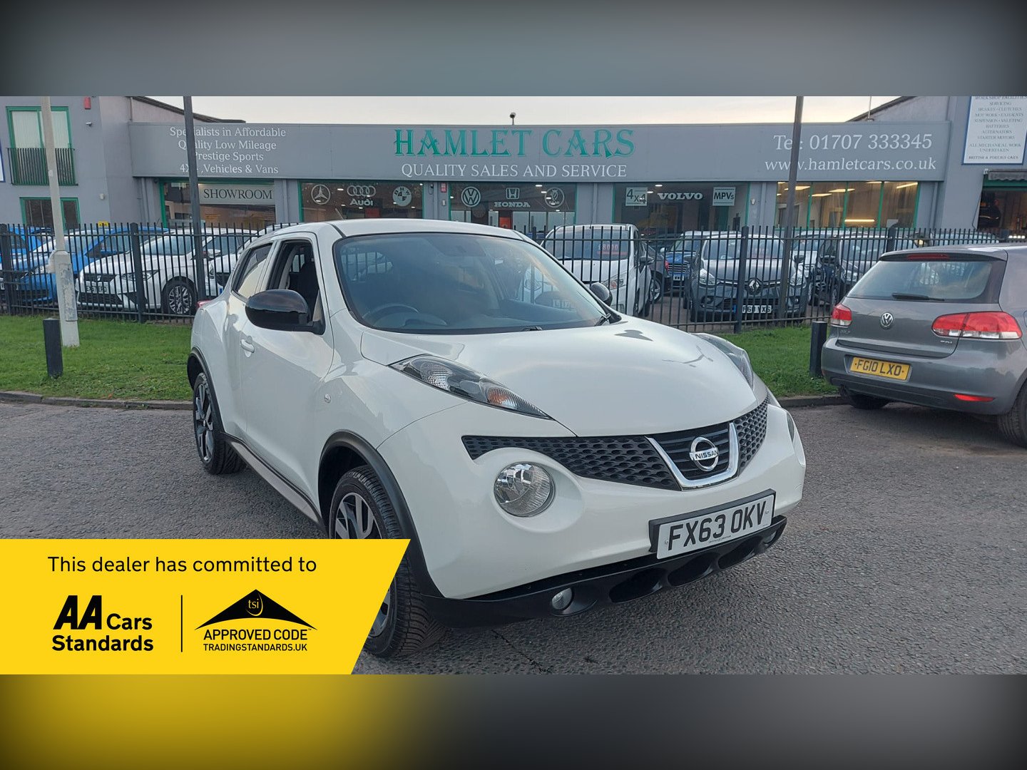 Used 2013 Nissan Juke 1.6 NTec 5dr CVT for sale in Welwyn Garden City