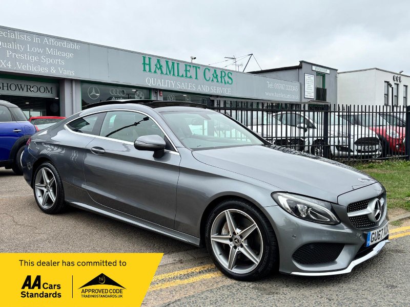 2017 Mercedes-Benz C Class Coupe 2.0 C300 AMG Line Coupe 2dr Petrol G-Tronic Euro 6 s/s 245 ps