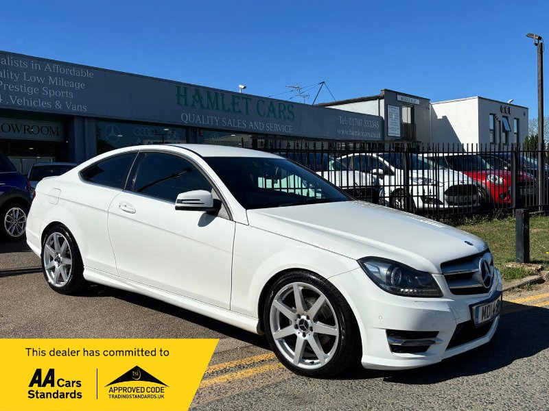 2014 Mercedes-Benz C Class Coupe 1.6 C180 AMG Sport Edition Coupe 2dr Petrol G-Tronic Euro 6 s/s 156 ps