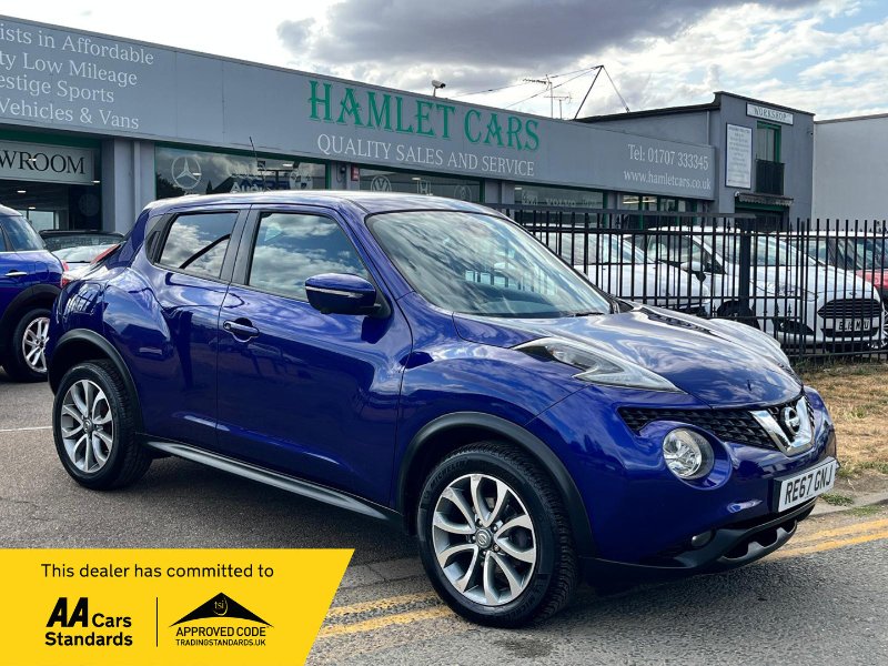 2017 Nissan Juke SUV 1.2 DIG-T Tekna SUV 5dr Petrol Manual Euro 6 s/s 115 ps